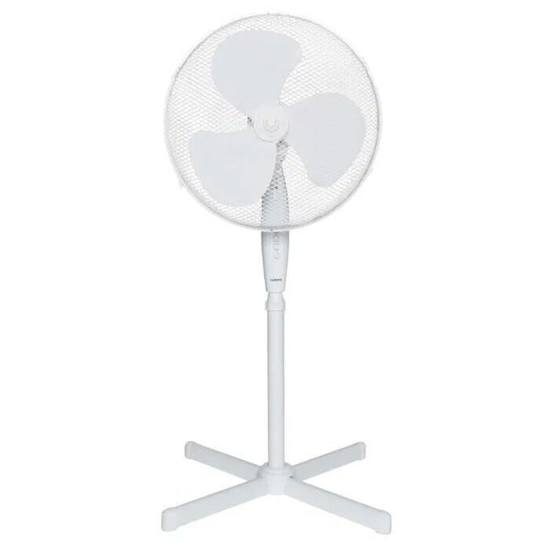 OCEANIC Ventilateur Sur Pied, Diamètre Ø 40Cm, Oscillant, 3 Vitesses, 45W, BLANC