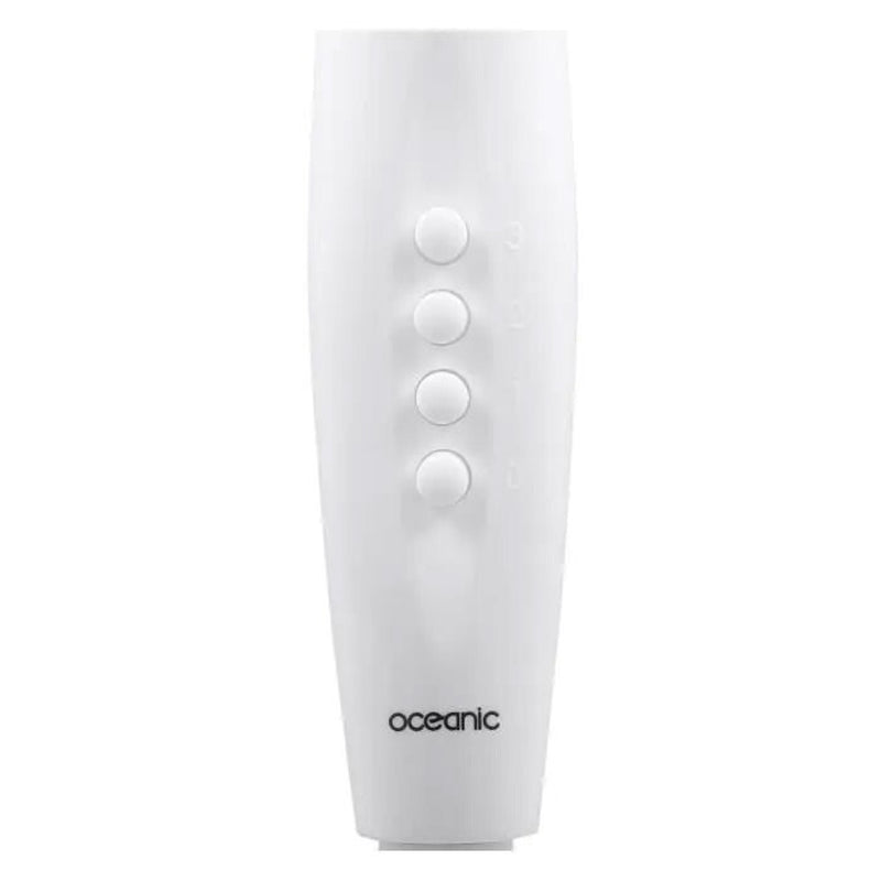 OCEANIC Ventilateur Sur Pied, Diamètre Ø 40Cm, Oscillant, 3 Vitesses, 45W, BLANC