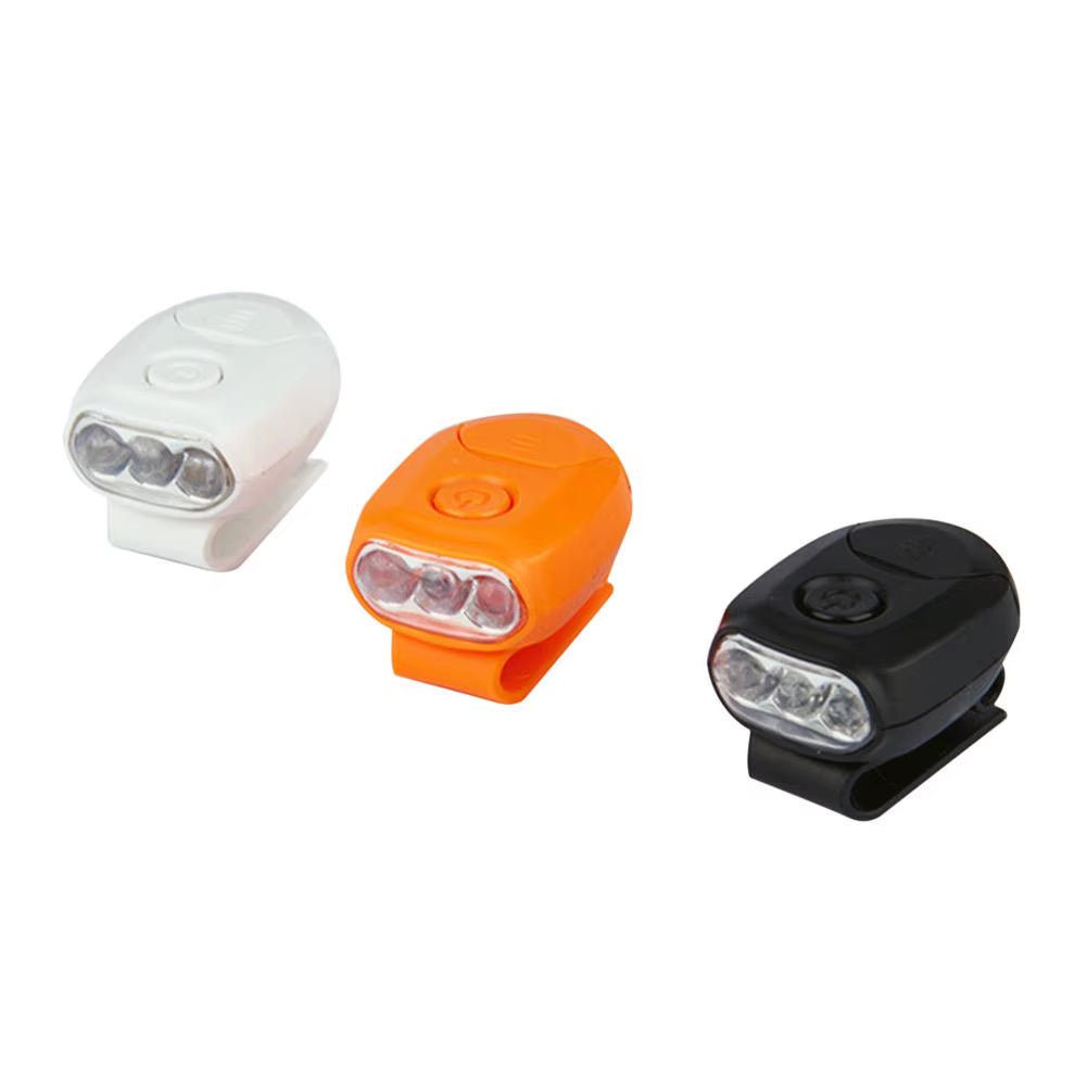 3 LED Outdoor Sport Hat Light Portable Head Lighting Lamp Baseball Cap Lamp Hat Clip Light Headlamp for Camping Fishing Hiking